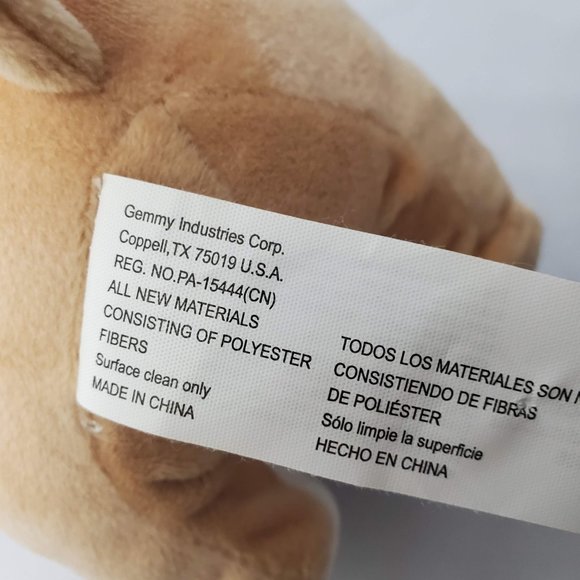 Gemmy Animated Begging Valentine Puppy Plush Toy 2019 "Ain't Too Proud to Beg" - Picture 10 of 15